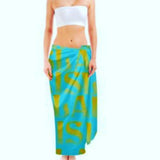 Lauris Couture Light Blue Sarong