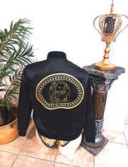 Lauris Couture Men's Black Silk Jacket