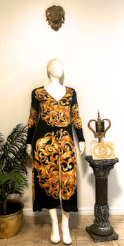 Lauris Couture Universal Gold Dress