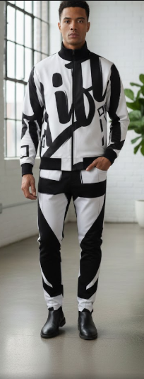 Lauris Couture Men's Tracksuit Jacket