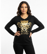 Lauris Couture Long Sleeve Tee Shirt