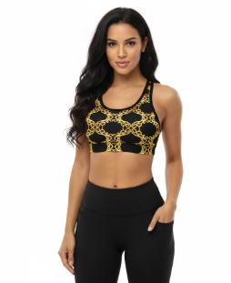 Lauris Couture Sports Bra Wave Top