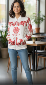 Lauris Couture Pink Rose Jacket