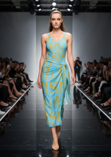 Lauris Couture Light Blue Sarong