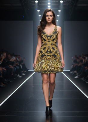 Lauris Couture Exotic Dress