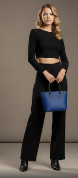 Lauris Couture Blue Ochi Bag