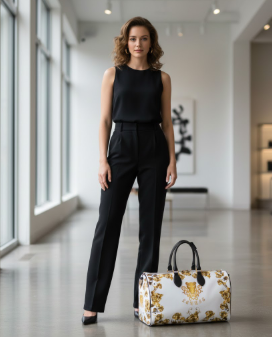 Lauris Couture Duffle Bag