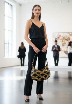 Lauris Couture Hobo Bag
