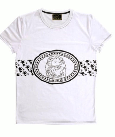 Lauris Couture Logo & Stars Male T-Shirt