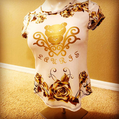 Lauris Couture Rose Gold Blouse